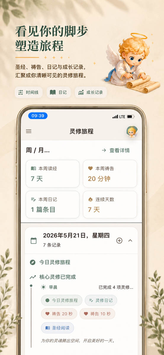 旅程时间线截图