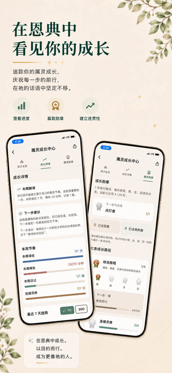 属灵成长中心截图